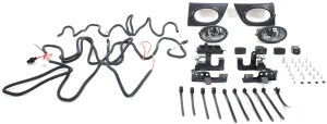 Front Fog Light Assembly for 2006-2008 Honda Civic, Right (Passenger) and Left (Driver), Dealer Installed, Sedan, Replacement
