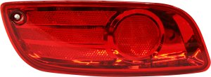 Rear Bumper Reflector Light for Hyundai Santa Fe 2007-2009, Left (Driver), Replacement
