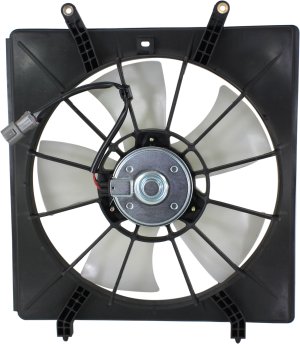 Radiator Fan Shroud Assembly for Honda Odyssey 1999-2004, Driver Side, Replacement