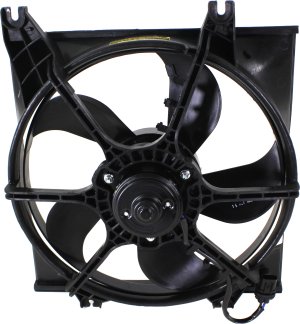 Radiator Fan Assembly for Hyundai Accent 2000-2006, Suitable for Hatchback/Sedan Models, Replacement