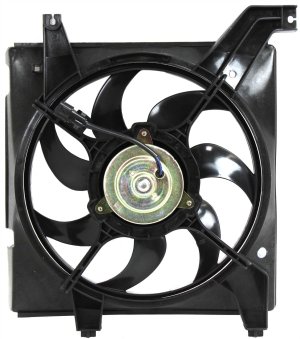 Radiator Fan Assembly for Hyundai Elantra 2001-2006/Tiburon 2003-2008 (Tiburon, 2.0L Engine), Replacement