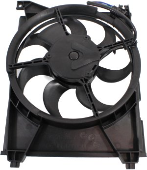 A/C Fan Shroud Assembly for Hyundai Sonata 1999-2005 / Kia Optima 2001-2006, Left (Driver) Side, Replacement