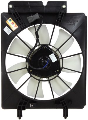A/C Fan Shroud Assembly for Honda CR-V 2002-2006, Element 2003-2006, Right (Passenger) Side, Replacement