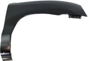 Front Fender for Hyundai Santa Fe 2001-2006 Right (Passenger), Primed (Ready to Paint), GL Model, Without Molding Hole, Replacement