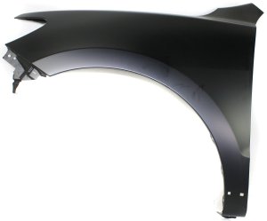 Front Fender for Hyundai Santa Fe 2007-2009, Left (Driver), Primed (Ready to Paint), Replacement