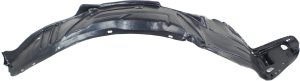 Front Fender Liner for Honda Civic 2004-2005 Right (Passenger), Hybrid Model, Replacement