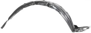 Front Fender Liner for Honda Civic 2006-2011 Sedan, DX/DX-G/LX-S/Sport Models, Right (Passenger), Replacement