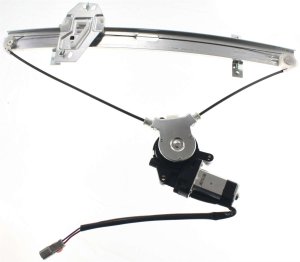 Front Window Regulator for Honda Accord 1998-2002, Right (Passenger), Power with Motor, Sedan, Replacement