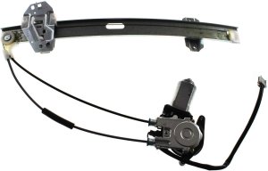 Power Front Window Regulator for Honda Accord 1994-1997 Sedan, Left (Driver) Side with Motor, Replacement