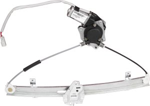 Front Window Regulator with Motor, Power, for 2001-2005 Honda Civic/2001 Acura EL, Right (Passenger), Sedan, Replacement