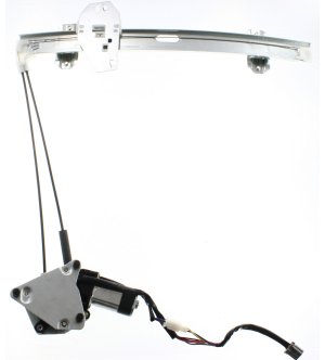 Front Window Regulator for Honda Accord 1994-1997, Left (Driver), Power, with Motor, Coupe, Replacement