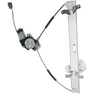 Front Window Regulator with Motor for Honda Accord 2003-2007, 4-Door Sedan, Power, Right (Passenger), Replacement