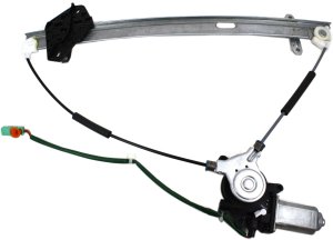 Front Window Regulator for Honda CR-V 2002-2006, Right (Passenger), Power, with Motor, Replacement
