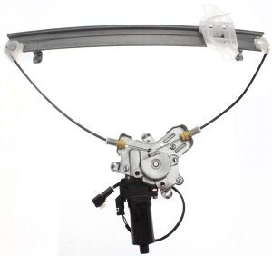 Power Window Regulator with Motor for Hyundai Elantra 1996-2000, Front Left (Driver), Replacement
