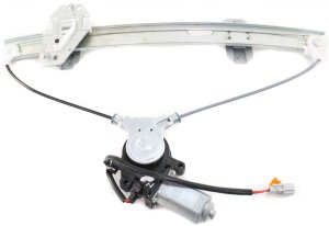 Front Window Regulator for Honda Civic 1996-2000, Right (Passenger), Power Operated, with Motor, Sedan, Replacement
