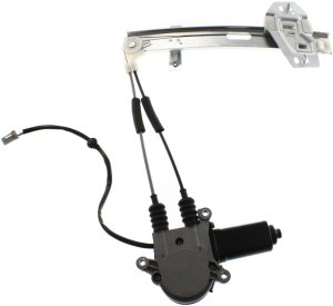 Power Rear Window Regulator with Motor for Honda Accord 1994-1997, Left (Driver), Replacement