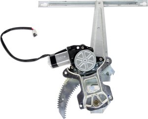Power Rear Window Regulator with Motor for 1998-2002 Honda Accord, Left (Driver) Side, Sedan, Replacement