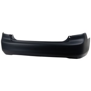 Primed (Ready to Paint) Rear Bumper Cover for Honda Accord Sedan : 2003-2005, Replacement