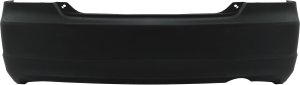 Rear Bumper Cover for 2001-2003 Honda Civic Coupe, Primed (Ready to Paint), Replacement