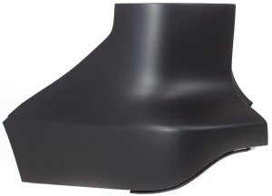 Rear Bumper End Left (Driver) Side Cover for Honda CR-V 2007-2009, Primed (Ready to Paint), Replacement