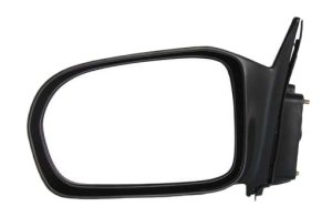 Power Mirror for Honda Civic 2001-2005 HX/LX Coupe Models, Left (Driver), Non-Folding, Heated, Paintable, without Auto Dimming, Blind Spot Detection, Memory, Signal Light, USA Built Vehicle, Replacement