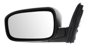 Power Mirror for Honda Accord 2003-2007, Left (Driver), Manual Folding, Non-Heated, Paintable, without Auto Dimming, Blind Spot Detection, Memory, and Signal Light, Compatible with Japan/USA Built Vehicle, Replacement