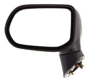 Manual Adjust, Manual Folding Mirror for Honda Civic 2006-2011 Sedan, Left (Driver), Non-Heated, Textured, Excludes Hybrid, Compatible with Japan/USA Built Vehicles, Replacement
