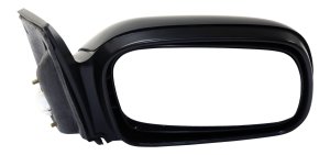 Power Mirror for Honda Civic 2006-2011 Coupe, Right (Passenger) Side, Non-Folding, Heated, Textured, without Signal Light, Replacement