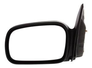 Manual Adjust Mirror for 2006-2011 Honda Civic, Left (Driver), Non-Heated, Textured Black, Compatible with DX/DX-G/GX Coupe Models, Replacement