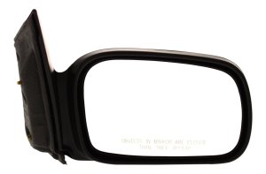 Manual Adjust Mirror for Honda Civic 2006-2011 Right (Passenger), Non-Heated, Textured Black, DX/DX-G/GX Models Coupe, Replacement