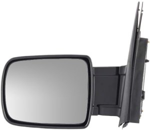 Power Mirror for Honda Element 2003-2011, Left (Driver), Manual Folding, Heated, Paintable, without Auto Dimming, BSD, Memory and Signal Light, Replacement