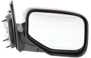 Power Mirror for Honda Ridgeline 2006-2014, Right (Passenger) Side, Manual Folding, Non-Heated, Paintable, Replacement