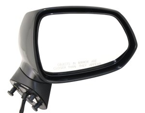 Power Mirror for 2007-2008 Vehicles, Right (Passenger) Side, Manual Folding, Non-Heated, Paintable, Replacement