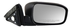 Power Mirror for Honda Accord 2003-2007 Right (Passenger), Manual Folding, Non-Heated, Paintable, Without Auto Dimming, Blind Spot Detection, Memory, and Signal Light, Coupe, Replacement