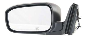 Power Mirror for Honda Accord 2003-2007, Left (Driver), Manual Folding, Heated, Paintable, Without Auto Dimming, Blind Spot Detection, Memory, and Signal Light, Coupe, Replacement