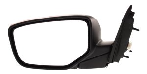 Power Mirror for Honda Accord 2008-2012 Coupe, Left (Driver), Manual Folding, Non-Heated, Paintable, Without Auto Dimming, Blind Spot Detection, Memory, and Signal Light, Replacement