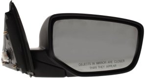 Power Mirror for Honda Accord 2008-2012 Right (Passenger), Manual Folding, Heated, Paintable, w/o Auto Dimming, Blind Spot Detection, Memory, and Signal Light, Coupe, Replacement