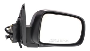 Power Mirror for 2002-2006 Honda CR-V, Right (Passenger), Manual Folding, Heated, Textured, without Auto Dimming, Blind Spot Detection, Memory, and Signal Light, Replacement
