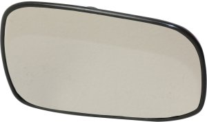 Heated Mirror Glass for Honda Accord 2003-2007, Left (Driver), with Backing Plate, Suitable for Coupe/Sedan, Japan Built Vehicle, Replacement