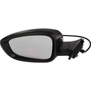 Power Mirror for Honda Accord 2018-2022, Left (Driver), Manual Folding, Non-Heated, Paintable, without Auto Dimming, Blind Spot Detection, Memory and Signal Light, Replacement