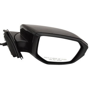 Right (Passenger) Mirror for Honda Insight 2019-2021, Power Adjustable, Manual Folding, Heated, Paintable, without Side View Camera and Signal Light, LX Model, Replacement