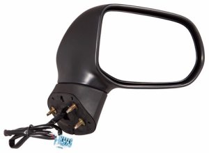 Right (Passenger) Side View Mirror Assembly for 2008 - 2009 Honda Civic EX-L Sedan, Heated, USA/Canada Built, B92P Code, Paint to Match,  76200SNEA22ZC, Replacement