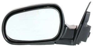 Power Mirror for 1990-1993 Honda Accord, Left (Driver), Manual Folding, Non-Heated, Paintable, Sedan/Wagon, Replacement