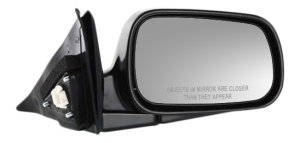 Power Mirror Right (Passenger) for Honda Accord 1994-1997, Manual Folding, Non-Heated, Paintable, Sedan/Wagon, USA Built Vehicle, Replacement