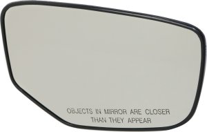 Mirror Glass for 2008-2012 Honda Accord, Right (Passenger) Side, Heated, with Backing Plate, Fits Both Coupe and Sedan, Replacement