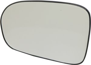 Mirror Glass for Honda Civic 2001-2005 Left (Driver), Non-Heated, Compatible with Coupe/Sedan Models, Excludes Hybrid, includes Backing Plate, Replacement