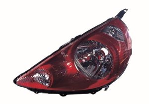 2007 - 2008 Honda Fit Front Headlight Assembly Replacement Housing / Lens / Cover - Left (Driver) Side