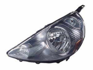 2007 - 2008 Honda Fit Front Headlight Assembly Replacement Housing / Lens / Cover - Left (Driver) Side