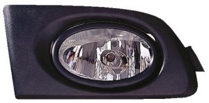 Fog Light Assembly for 2003 Honda Civic, Replacement Housing, Lens, Cover, Set for EX 2 Door Coupe, LX 2 Door Coupe,  08V31S5D101A, Accessory Fog Light Set, Replacement