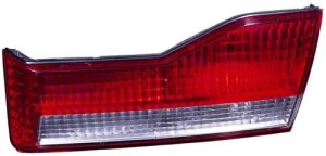 Left (Driver) Rear Tail Light Assembly for 2001 - 2002 Honda Accord 4 Door Sedan, Deck Lid Mounted, without Bulb or Socket,  34156S84A11, Replacement